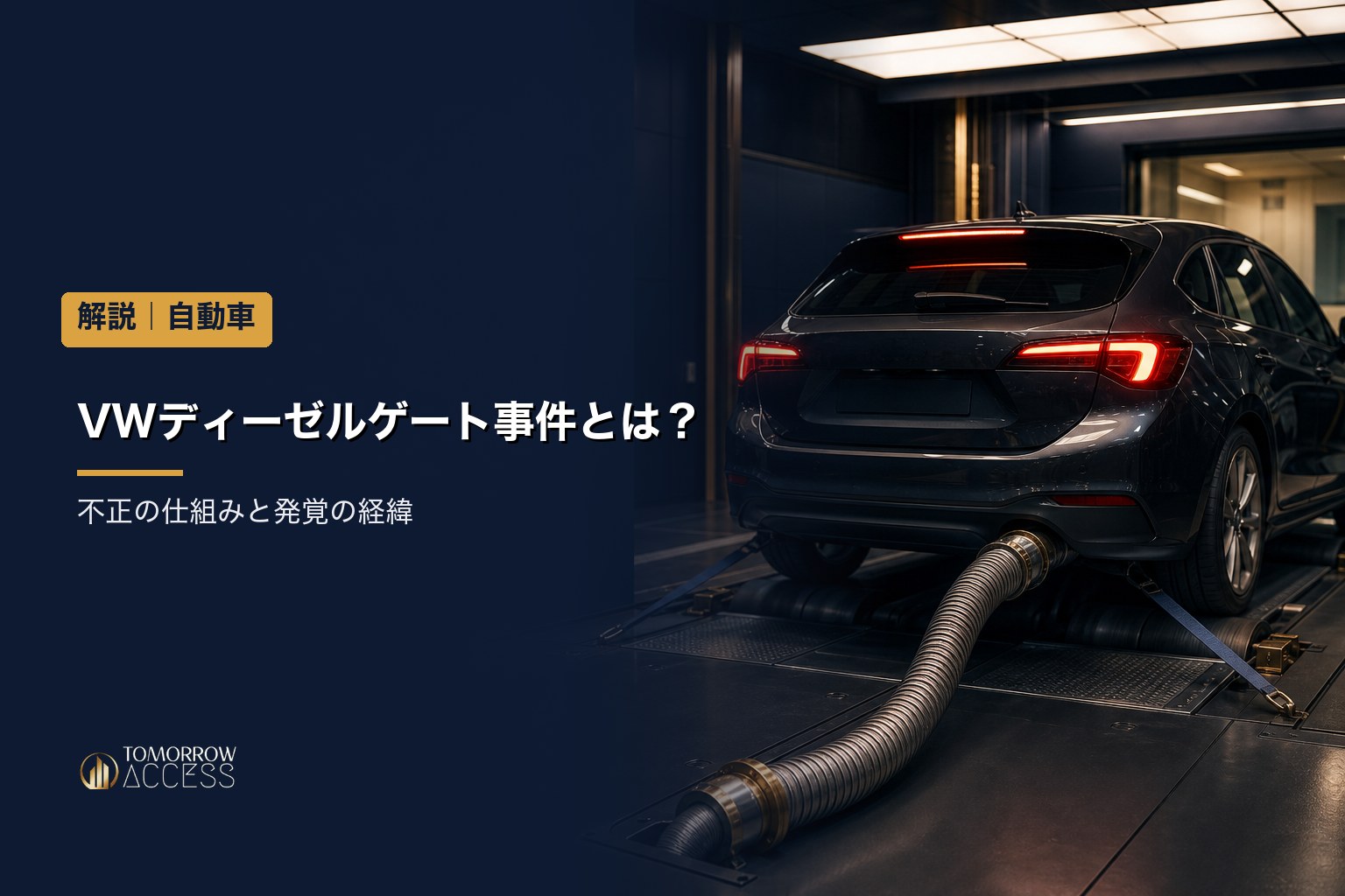 🚗💥VWディーゼルゲート事件とは？自動車業界を変えた衝撃の真実　　　