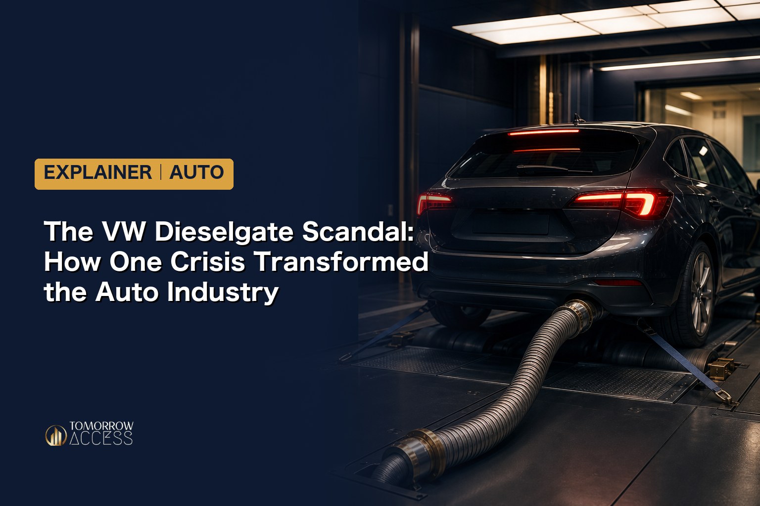 🚗💥 The VW Dieselgate Scandal: How One Crisis Transformed the Auto Industry