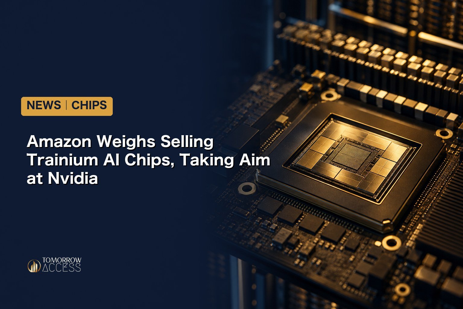 Amazon Weighs Selling Trainium AI Chips, Taking Aim at Nvidia