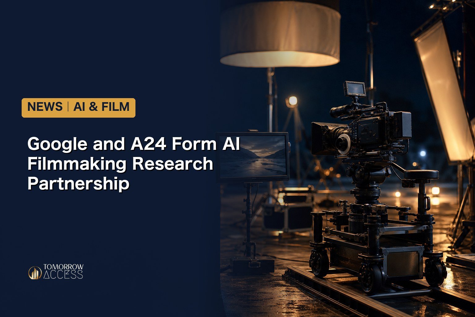 Google and A24 Form AI Filmmaking Research Partnership