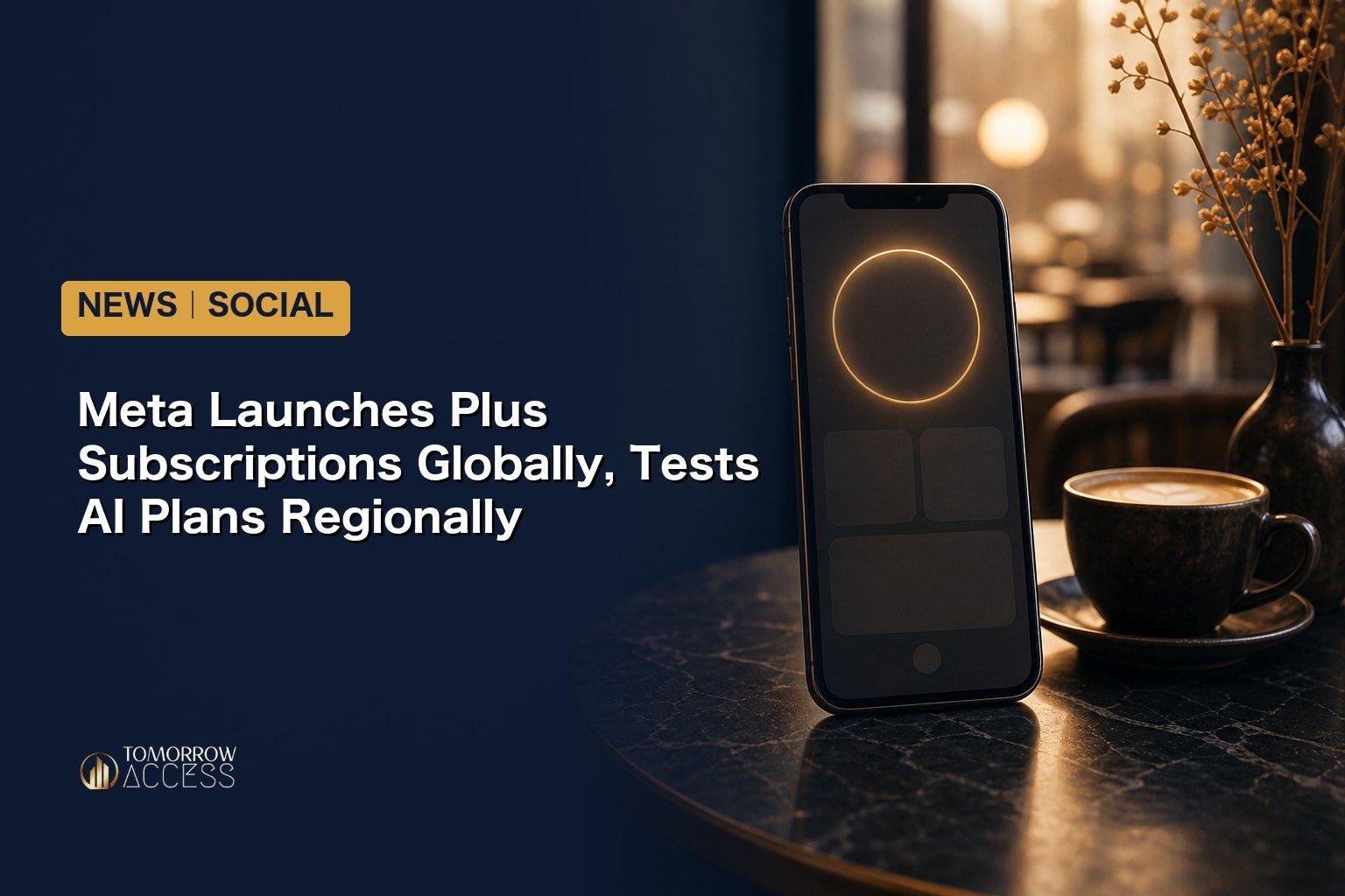 Meta Launches Plus Subscriptions Globally, Tests AI Plans Regionally
