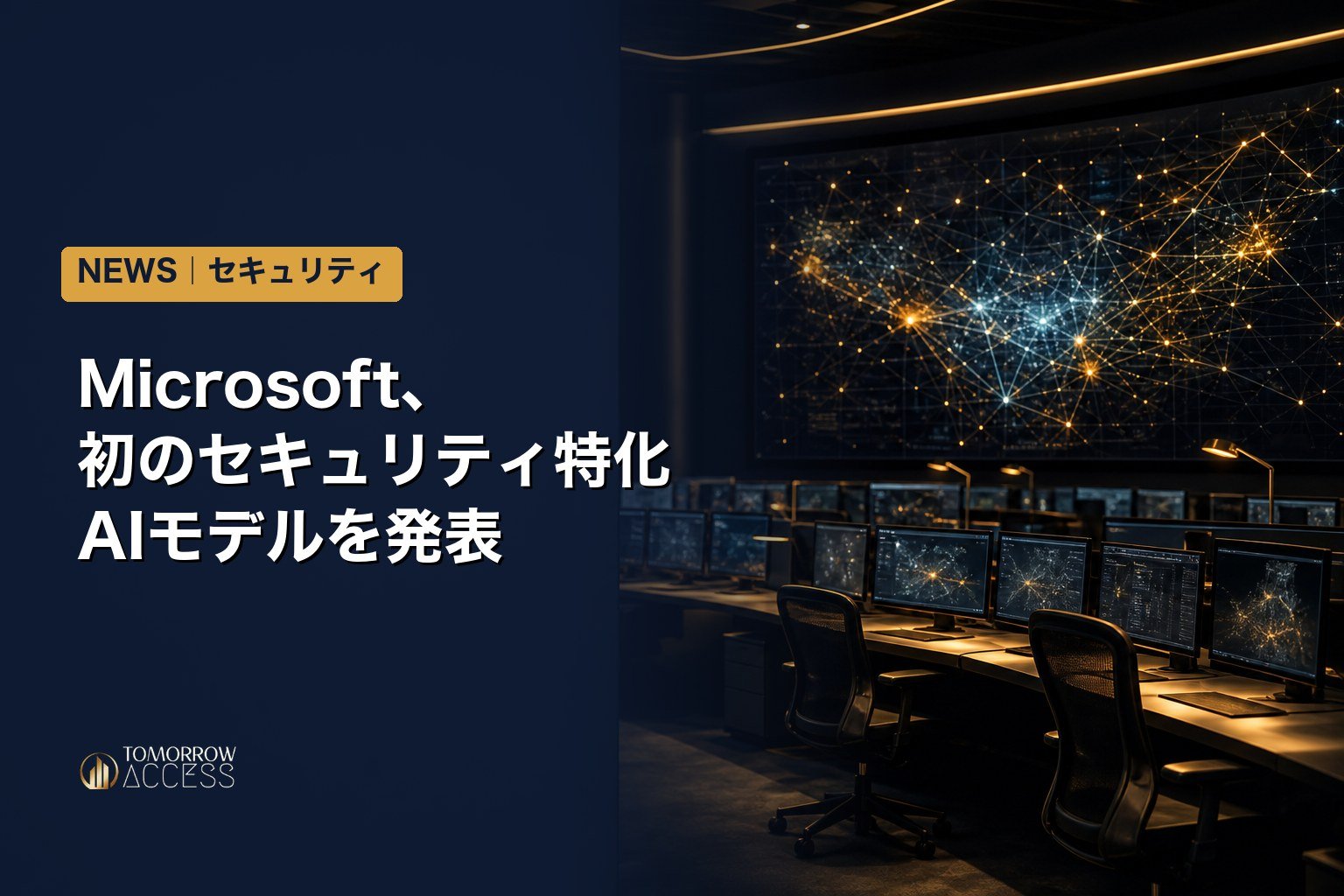 Microsoft、初のセキュリティ特化AIモデルを発表