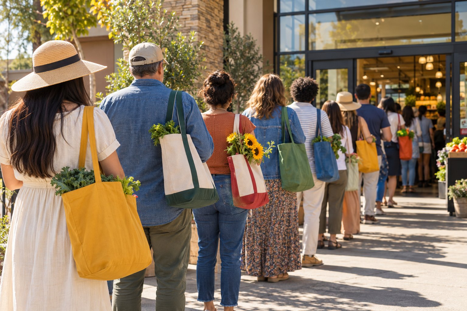 トレジョ限定エコバッグに1時間待ち！？👜カリフォルニアで見た熱狂